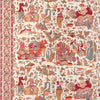 Shalimar Print Berry/Sand 8024100.716.0 By Brunschwig & Fils Designer Fabric