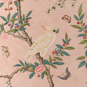 Kanchou Print Blush 8024106.73.0 By Brunschwig & Fils Designer Fabric