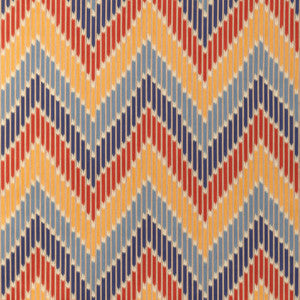 Cascade Print Red/Blue 8024107.195.0 By Brunschwig & Fils Designer Fabric