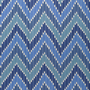 Cascade Print Blue/Sky 8024107.513.0 By Brunschwig & Fils Designer Fabric