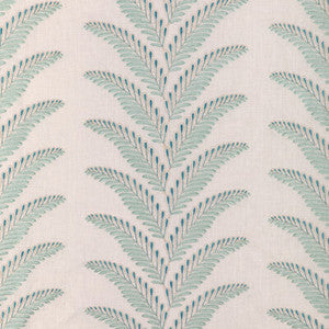 Fougere Emb Aqua 8024109.13.0 By Brunschwig & Fils Designer Fabric