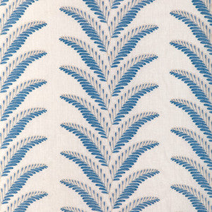 Fougere Emb Blue 8024109.51.0 By Brunschwig & Fils Designer Fabric
