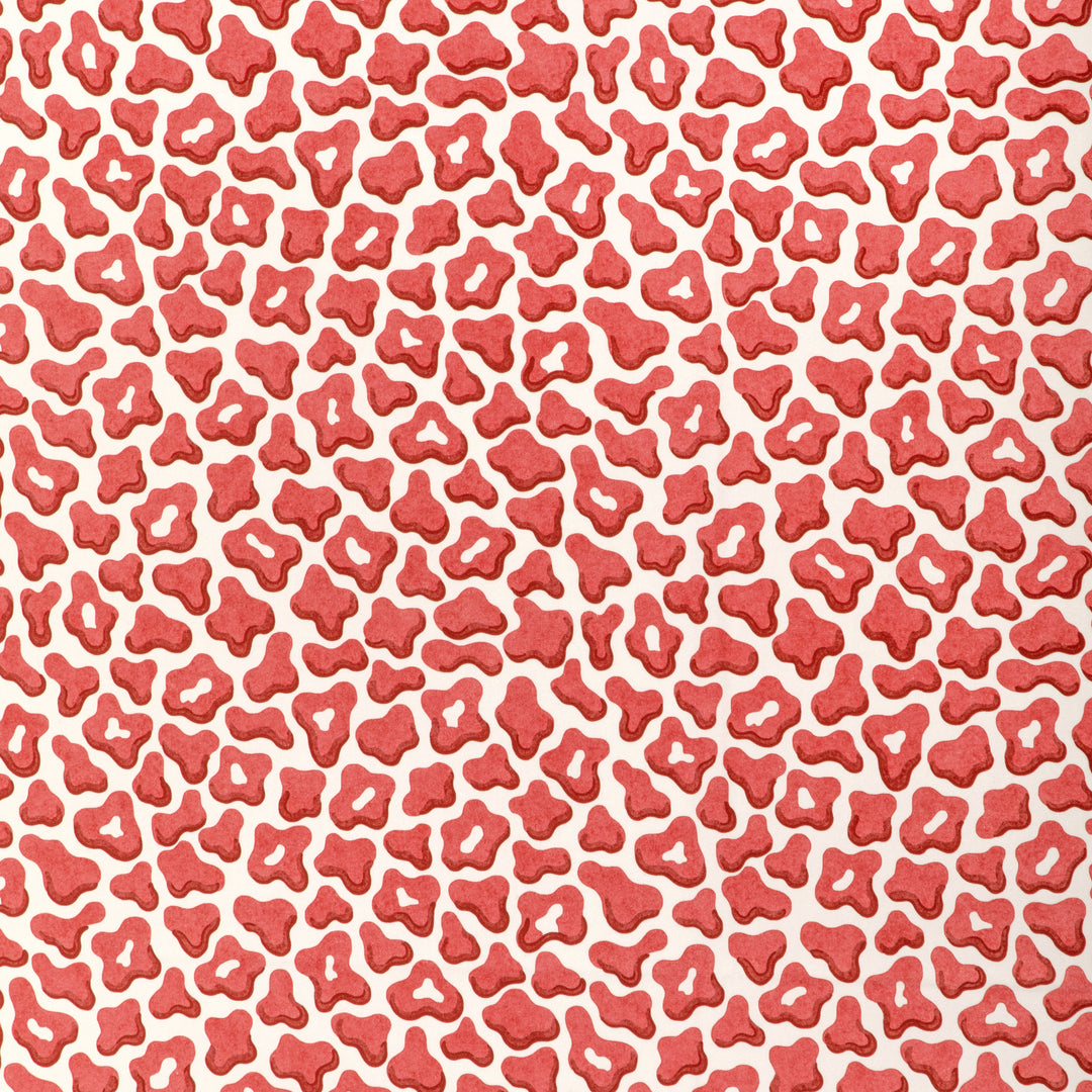 Guepard Print - Rouge 8024125.19.0 by Brunschwig & Fils Designer Fabric