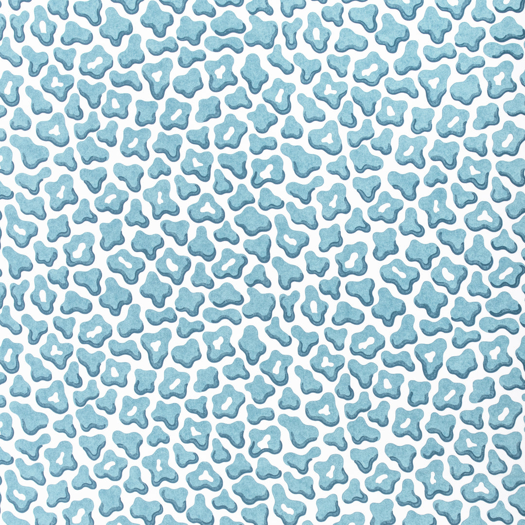 Guepard Print - Aqua 8024125.313.0 by Brunschwig & Fils Designer Fabric