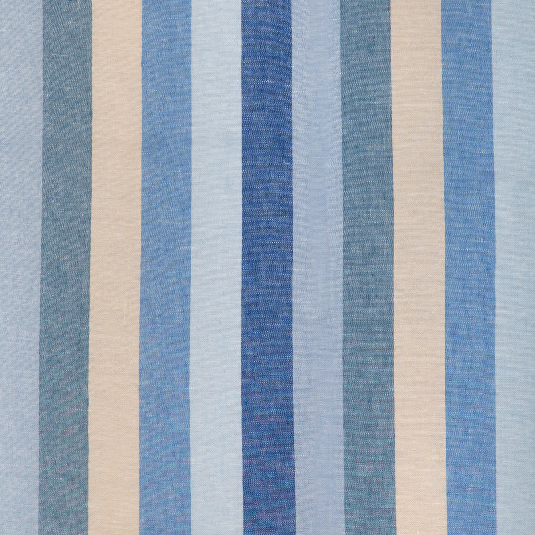 Picnic Stripe - Blue 8024127.155.0 by Brunschwig & Fils Designer Fabric