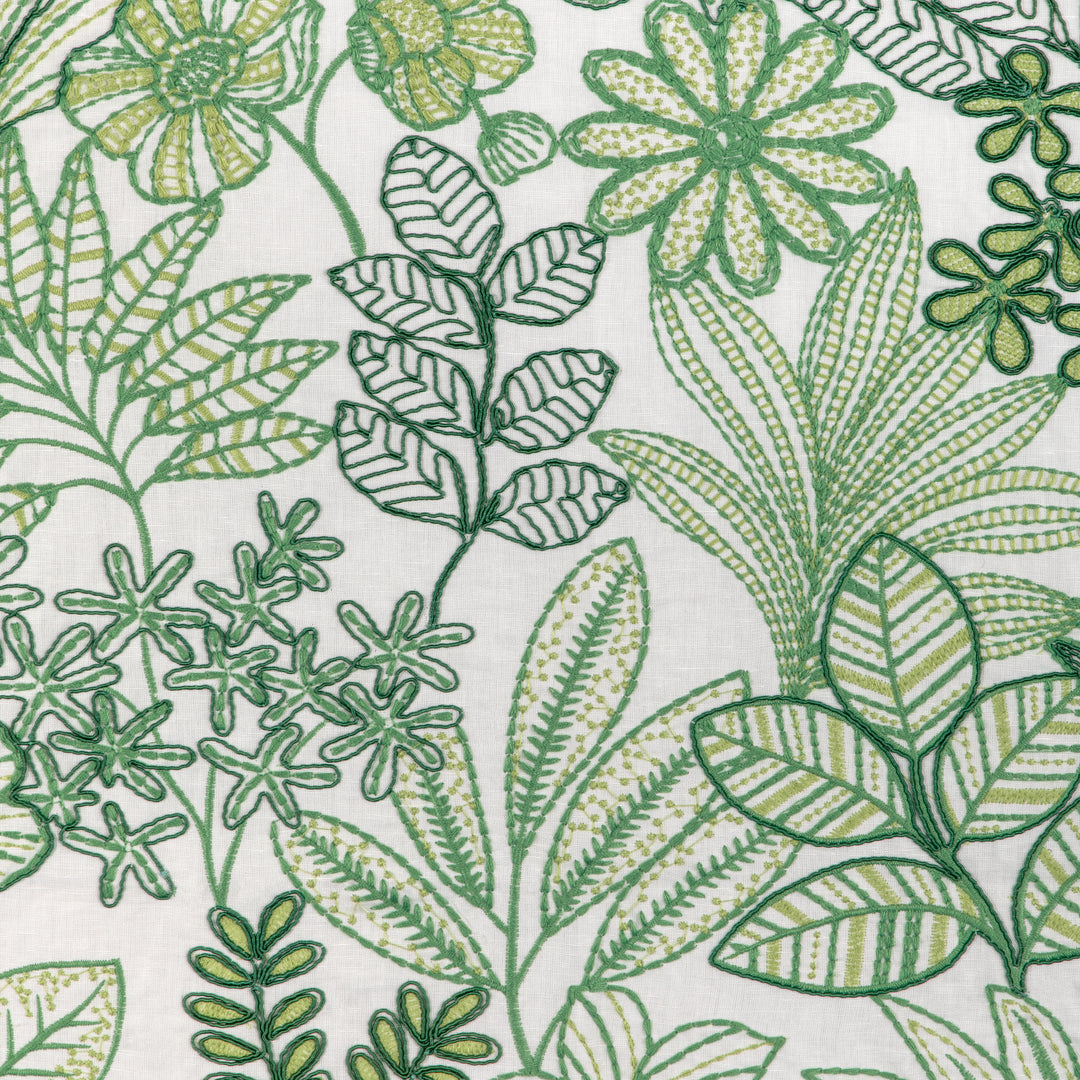 Woodruff Emb - Leaf 8024131.3.0 by Brunschwig & Fils Designer Fabric