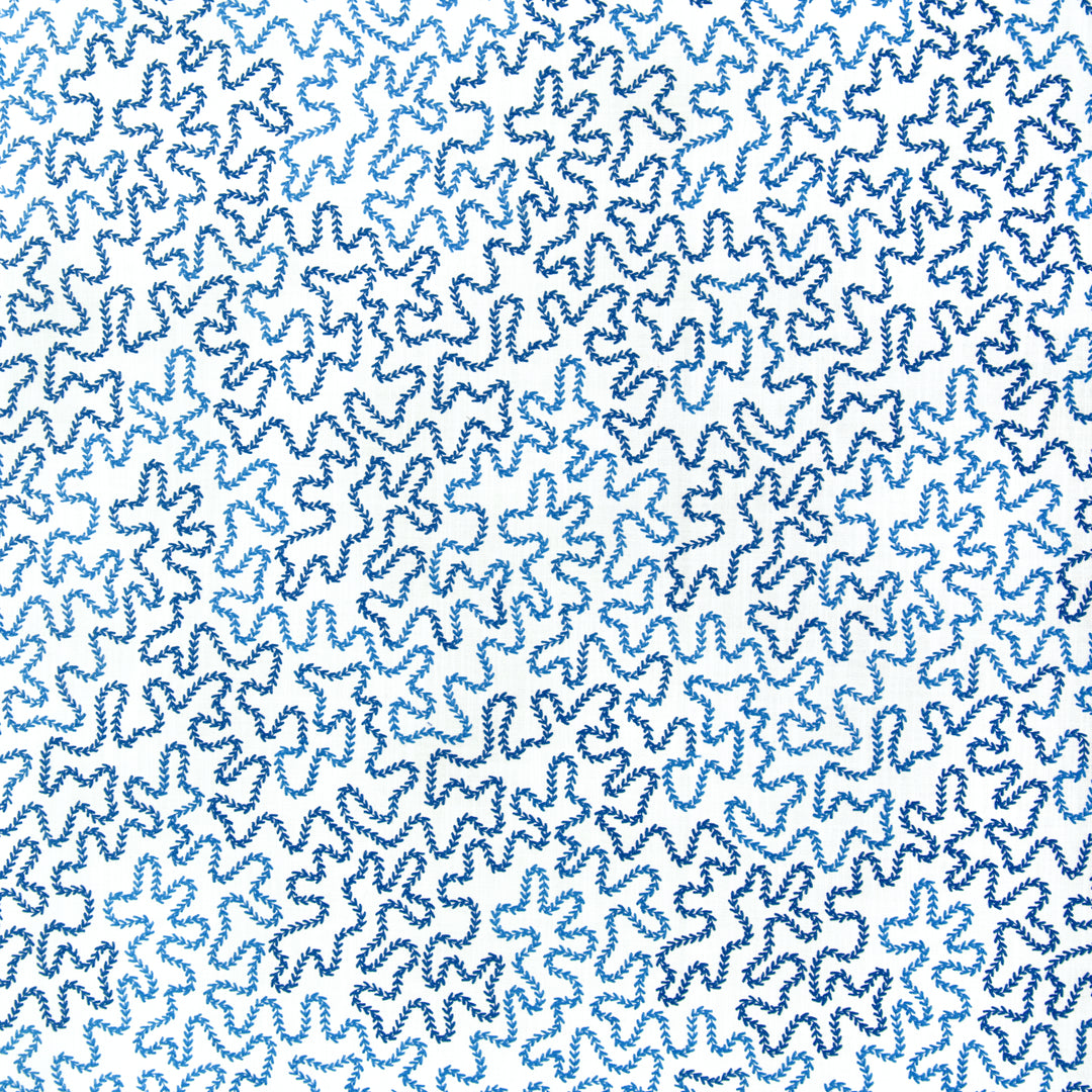 Bramble Emb - Blue 8024132.155.0 by Brunschwig & Fils Designer Fabric
