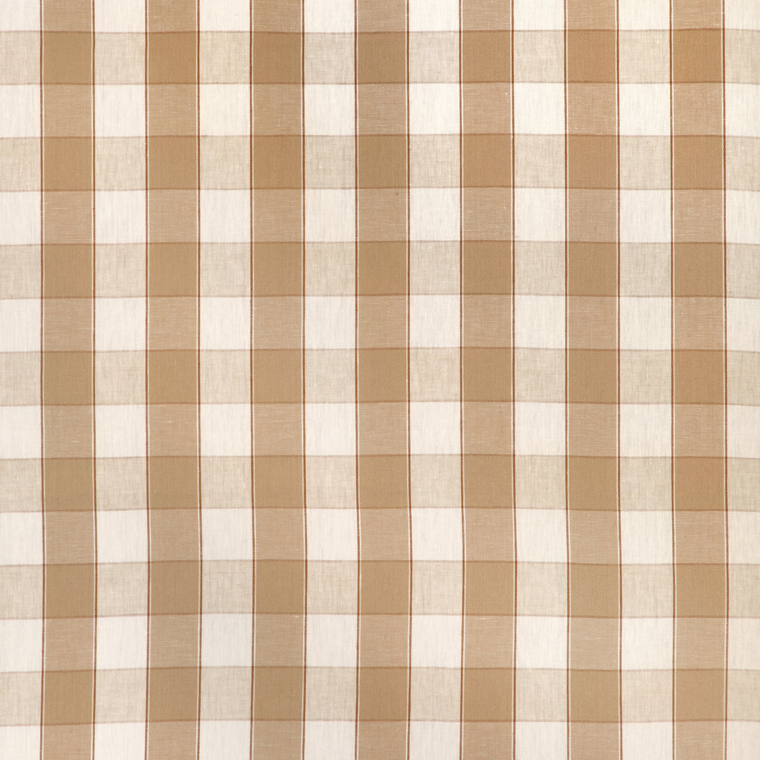 Clemens Check - Beige 8024138.16.0 by Brunschwig & Fils Designer Fabric