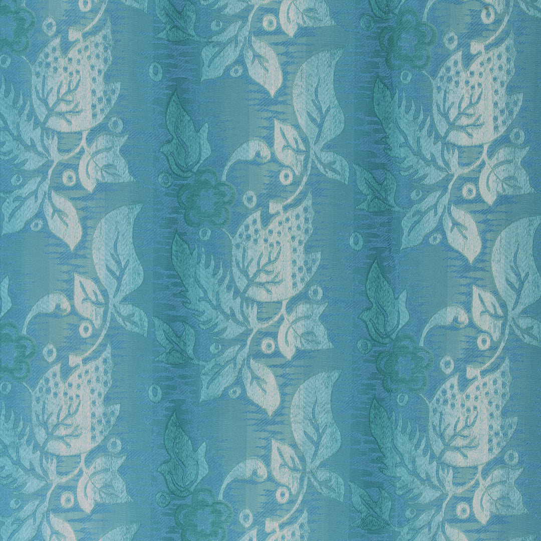 Primavera Brocatelle - Aqua 8024140.13.0 by Brunschwig & Fils Designer Fabric