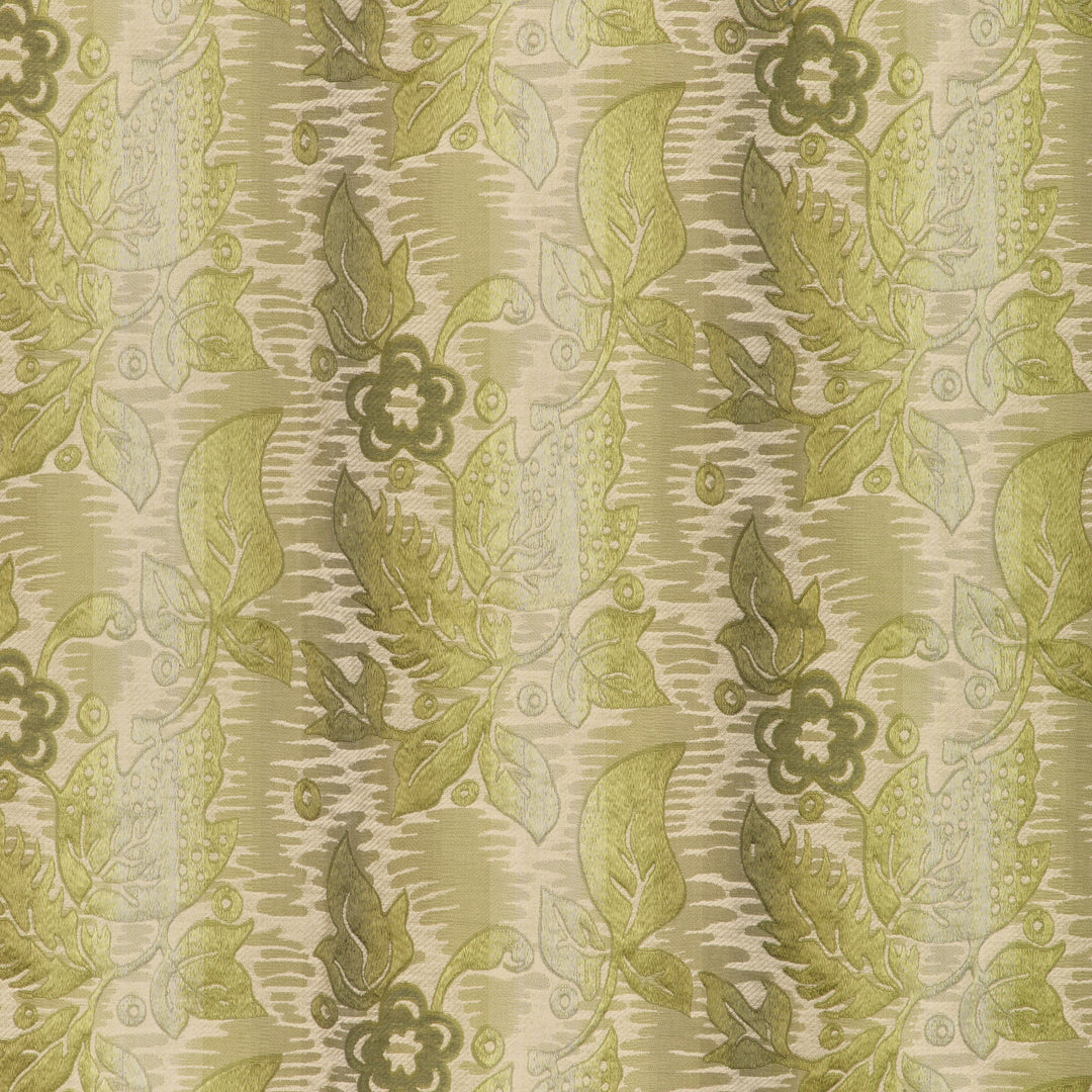 Primavera Brocatelle - Leaf 8024140.3.0 by Brunschwig & Fils Designer Fabric