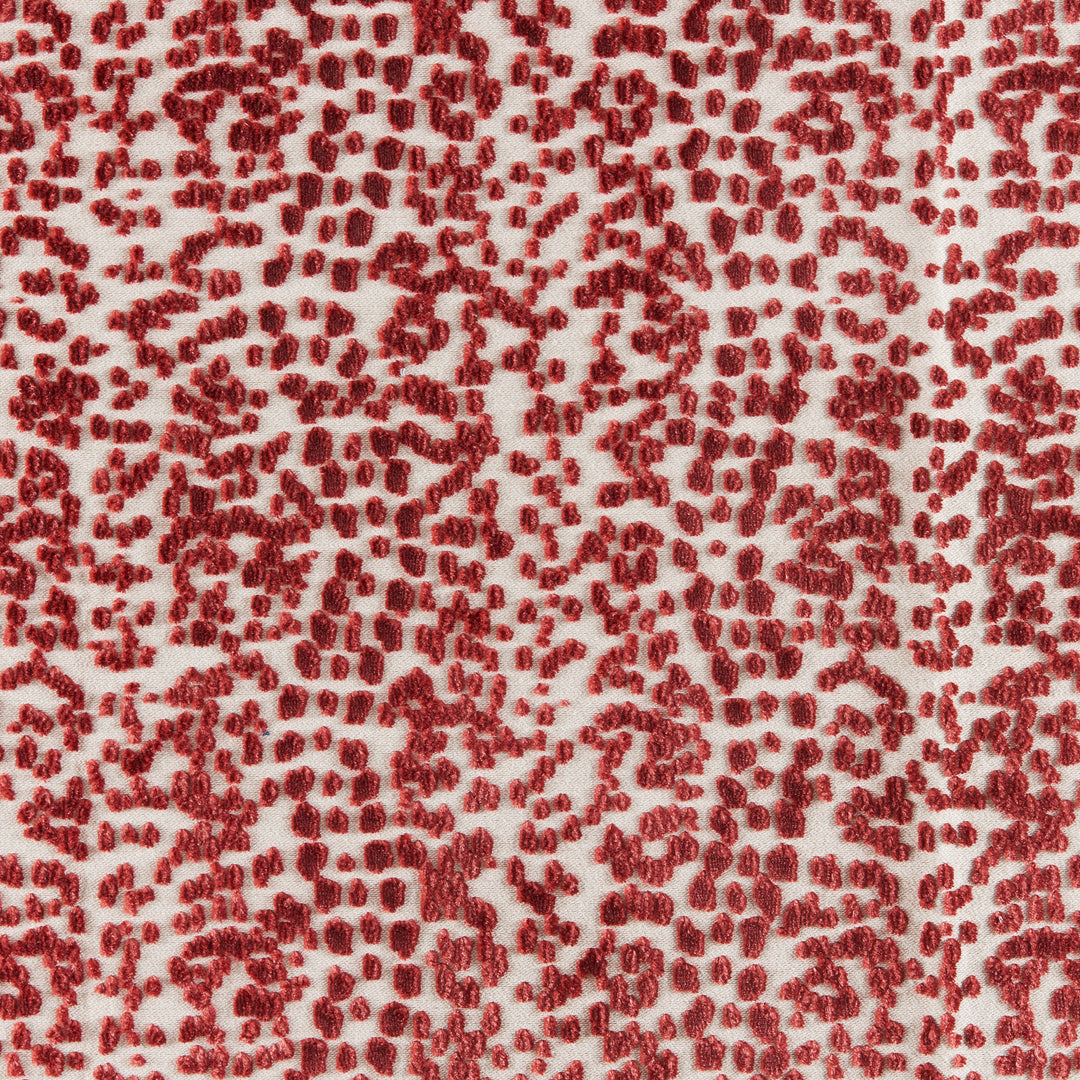 Les Touches Velvet - Red 8025101.19.0 by Brunschwig & Fils Designer Fabric