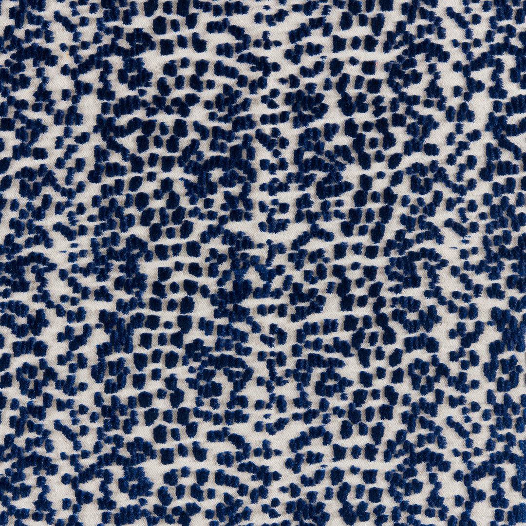 Les Touches Velvet - Blue 8025101.55.0 by Brunschwig & Fils Designer Fabric