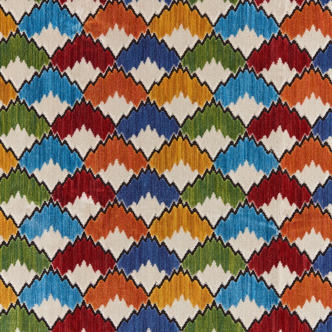 Marais Velvet - Primary 8025105.195.0 by Brunschwig & Fils Designer Fabric