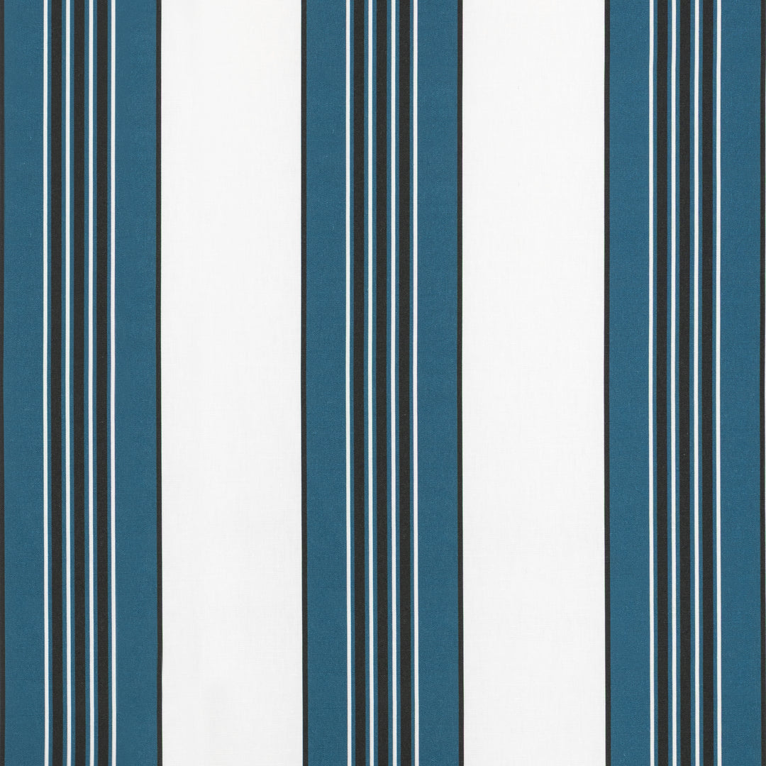 Rayure Marcellin - Blue 8025113.5.0 by Brunschwig & Fils Designer Fabric
