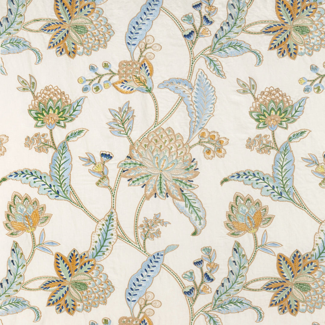 Tropez Emb - Pool 8025122.513.0 by Brunschwig & Fils Designer Fabric
