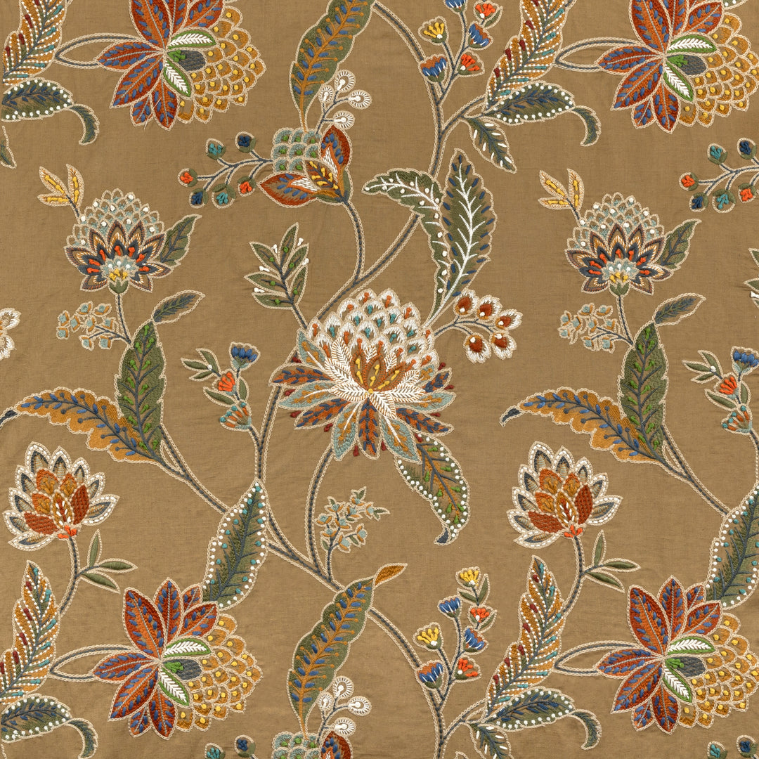 Tropez Emb - Multi 8025122.630.0 by Brunschwig & Fils Designer Fabric
