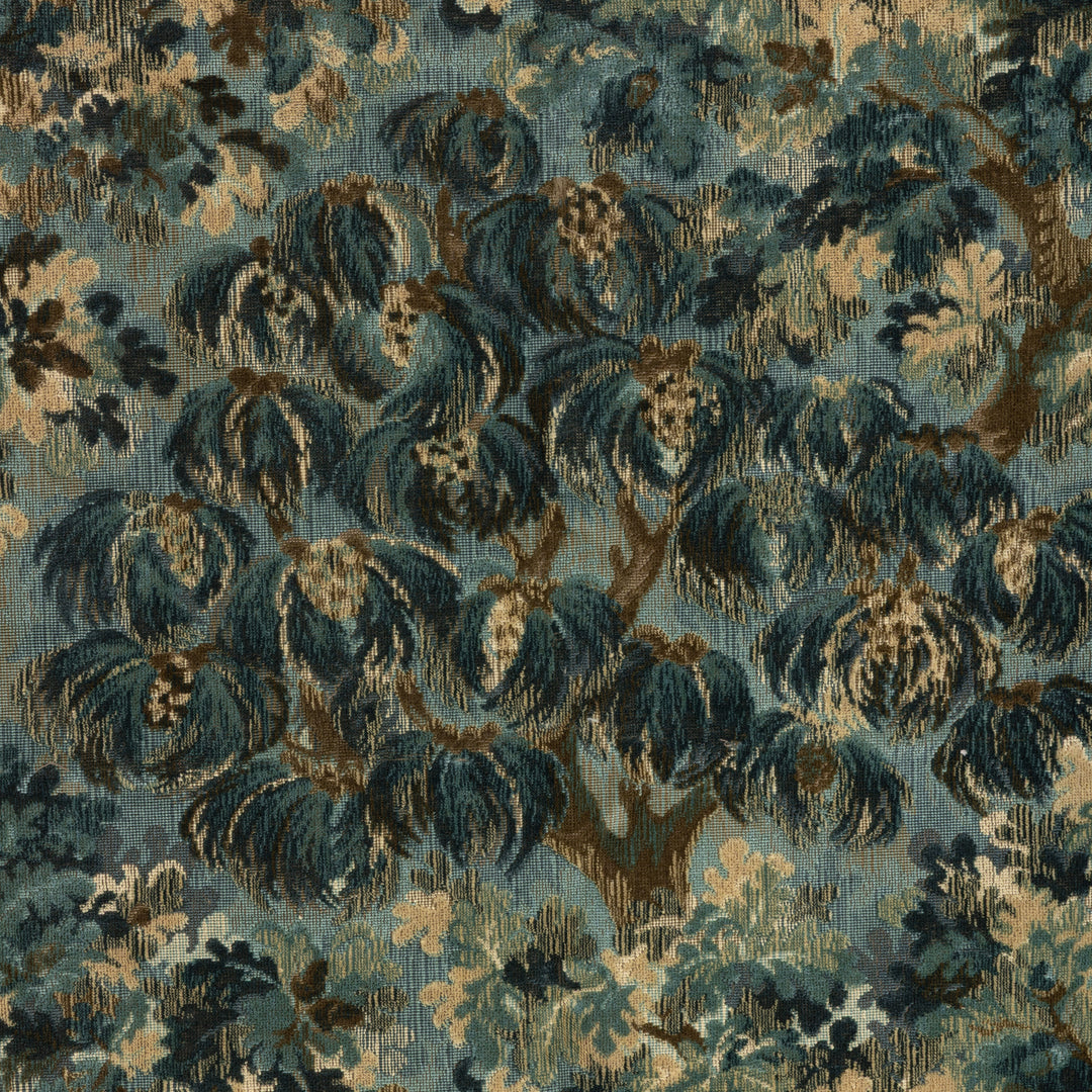 Ming Velvet - Blue 8025123.5.0 by Brunschwig & Fils Designer Fabric