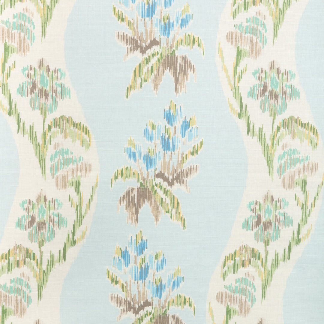 Loring Print - Pool 8025129.153.0 by Brunschwig & Fils Designer Fabric
