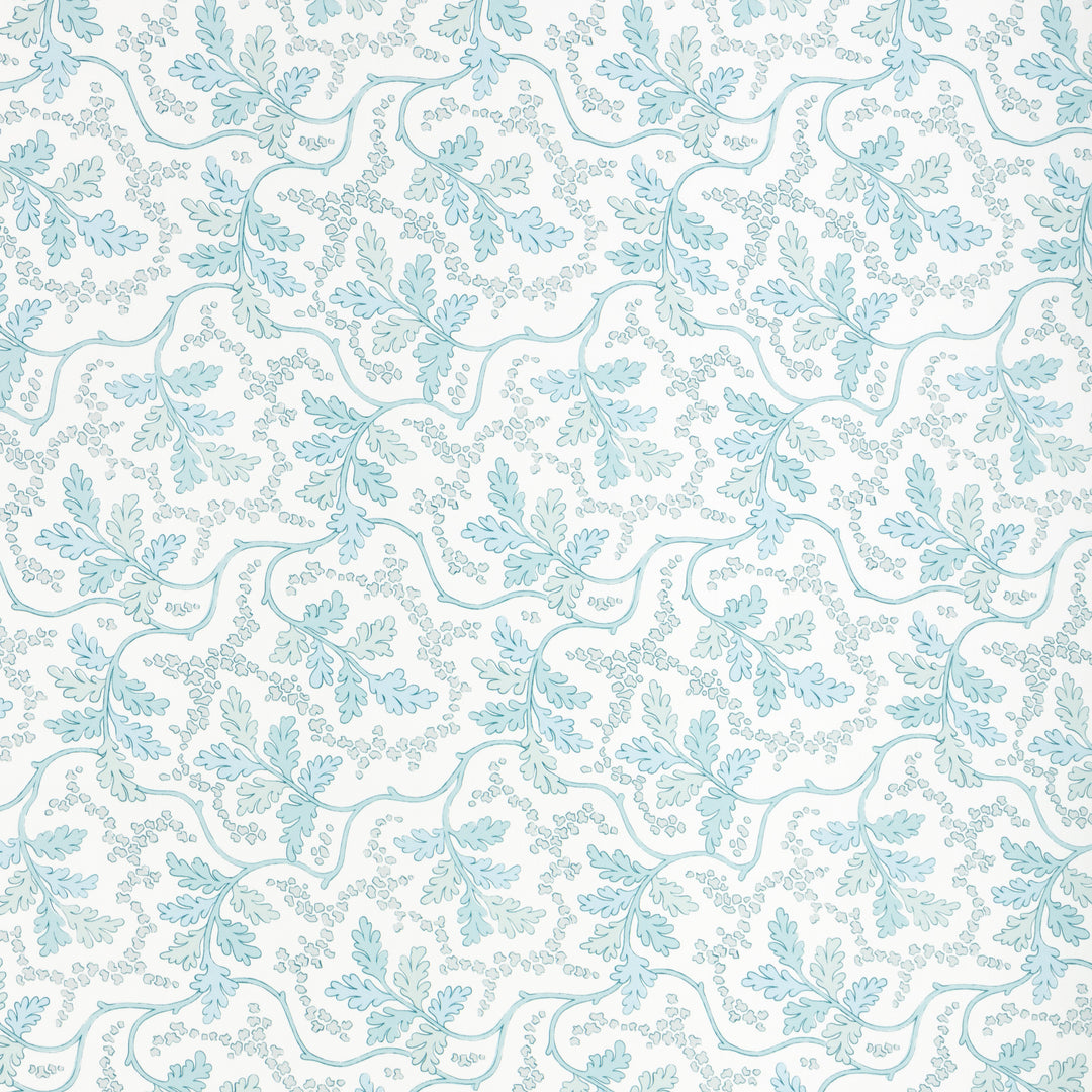 Aureille Print - Aqua 8025130.13.0 by Brunschwig & Fils Designer Fabric