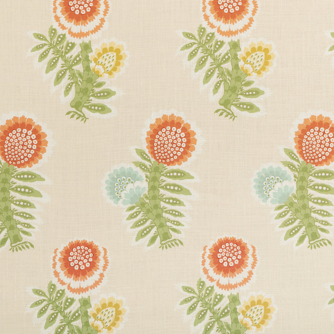 Kumaly Print - Terracotta 8025132.24.0 by Brunschwig & Fils Designer Fabric