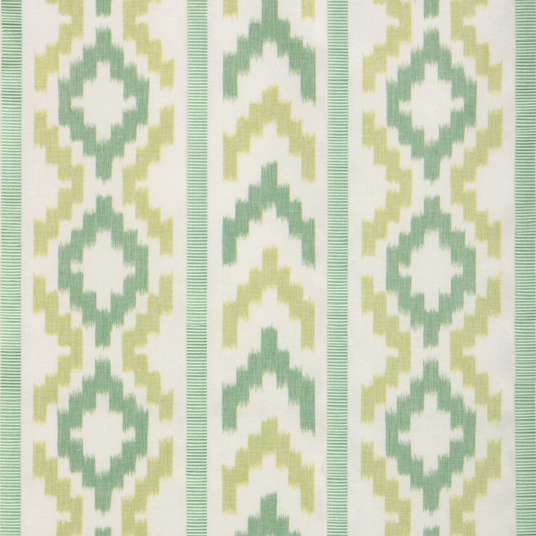 Sarlat Warp Print - Vert 8025135.33.0 by Brunschwig & Fils Designer Fabric