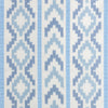 Sarlat Warp Print - Blue 8025135.55.0 by Brunschwig & Fils Designer Fabric