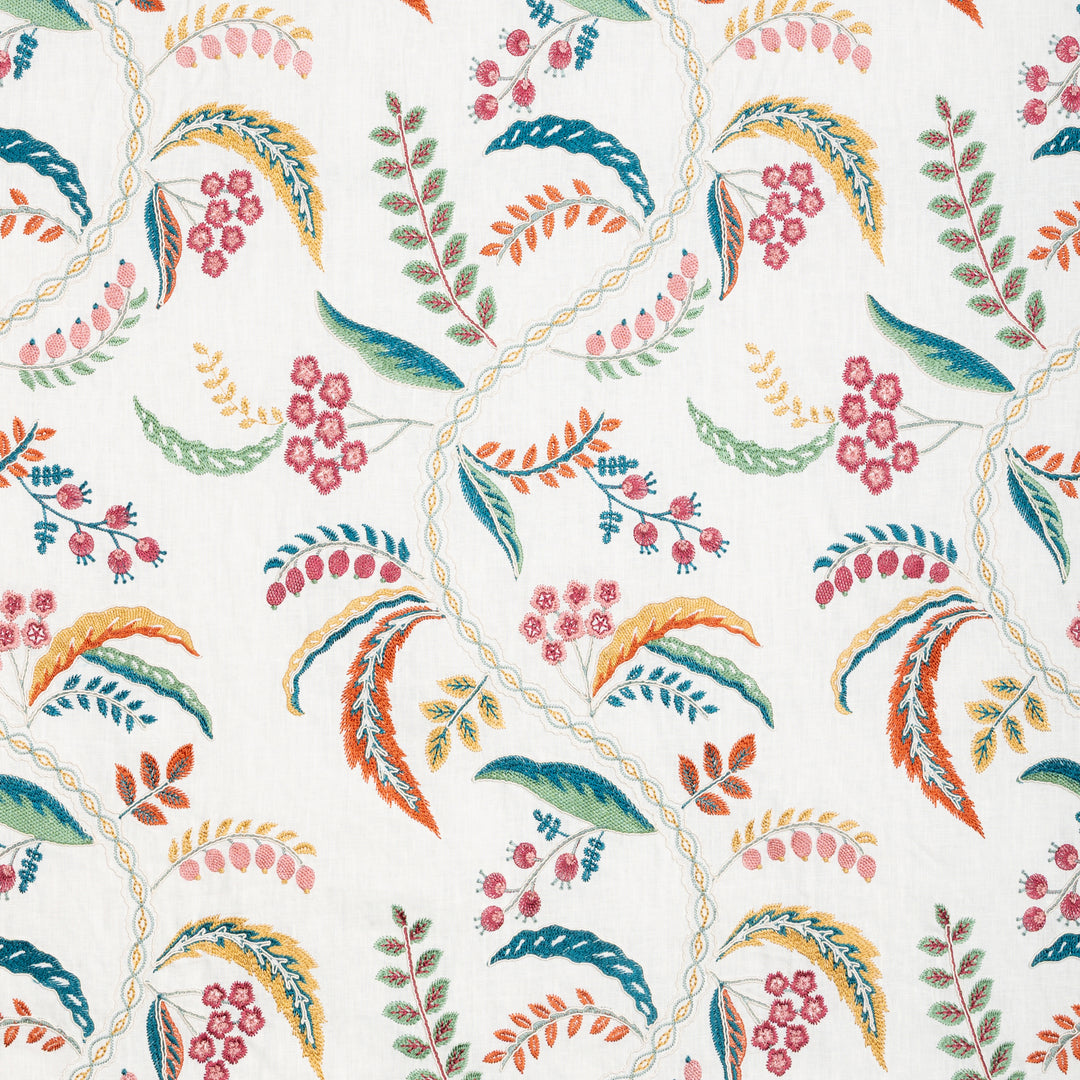 Genive Emb - Jewel 8025136.3524.0 by Brunschwig & Fils Designer Fabric
