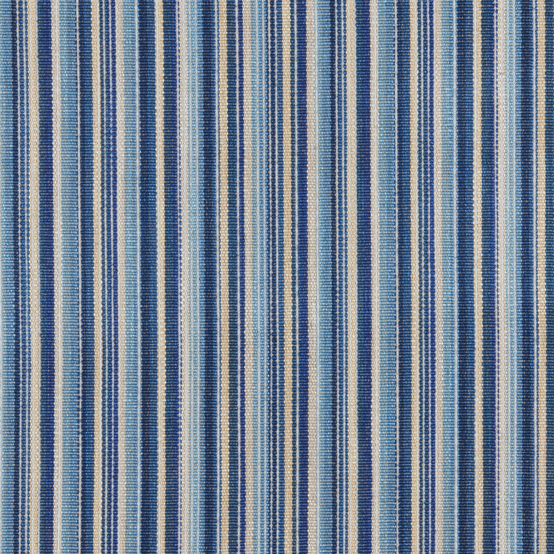 Cantal Stripe - Blue 8026101.55.0 by Brunschwig & Fils Designer Fabric