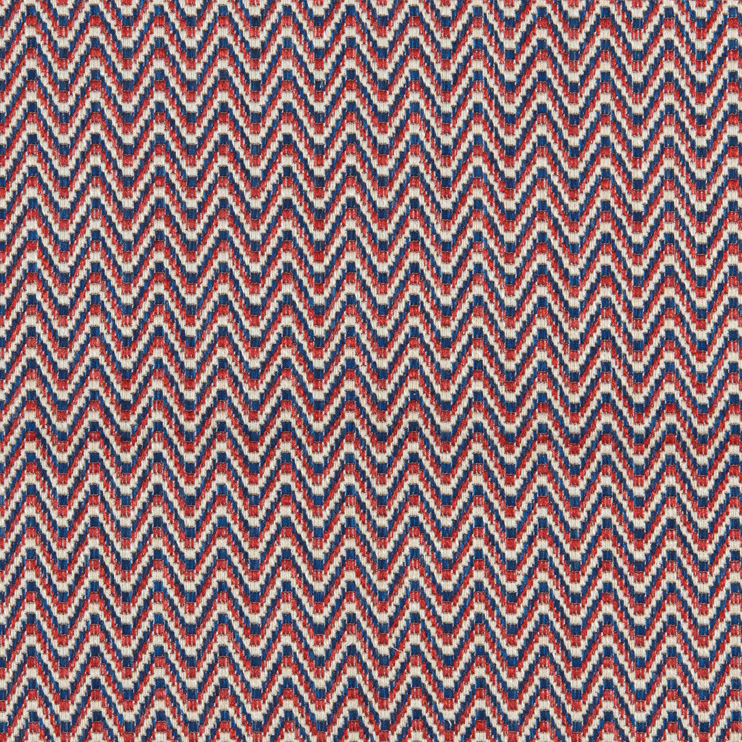 Laubinet Weave - Red/Blue 8026102.195.0 by Brunschwig & Fils Designer Fabric