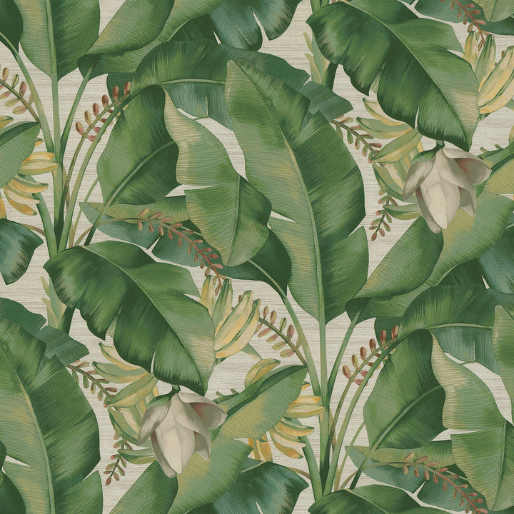 Among Fronds Aloe 802680 by Tommy Bahama Home Designer Fabric - 100%Cotton PERU 29000 Horizontal: 13.5 and Vertical: 25.25 54 - Swanky Fabrics -