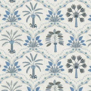 Daintree Emb Aegean 802911 by Tommy Bahama Home Designer Fabric