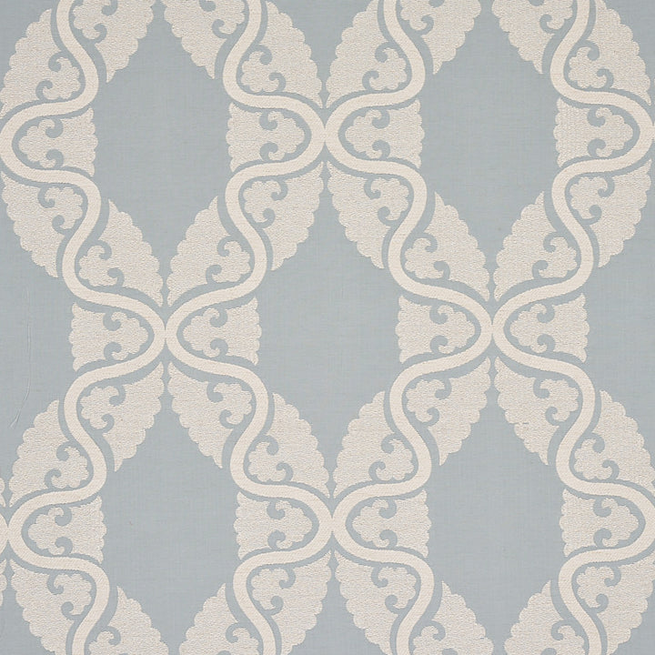 Siljan Sky 80311 by Schumacher Fabric Schumacher Fabric Siljan Sky 80311Fabric COTTON 60% INDIA </p><p>Repeat: H: HORZ. 13 1/2" (35CM), V: VERT. 17 1/3" (44CM) 54 - Fabric Carolina -