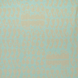 Nallamala Fabric Ocean 80381 by Schumacher Designer Fabric