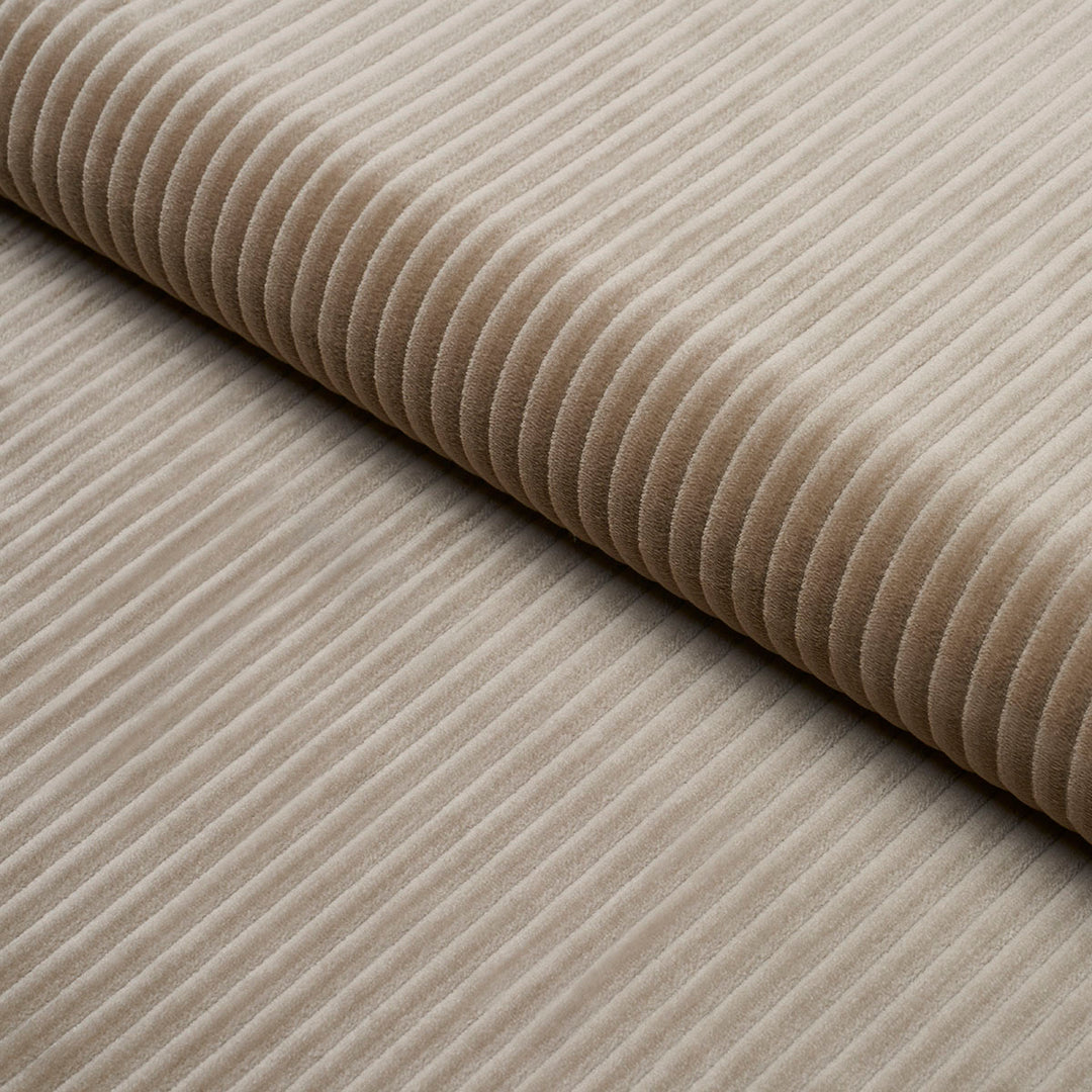 Wyatt Corduroy Sandstone 80459 by Schumacher Designer Fabric