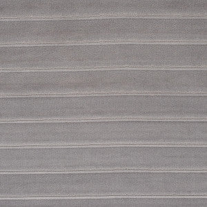 Frederika Channeled Velvet Otter Grey 80463 by Schumacher Designer Fabric