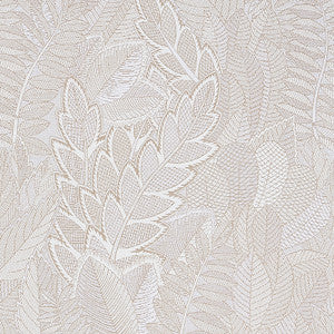 Japura Forest Ivory 80562 by Schumacher Designer Fabric