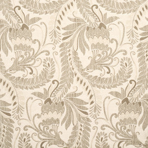 Orley Neutral 80640 by Schumacher Designer Fabric