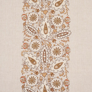 Anatolia Embroidery Natural 80752 by Schumacher Designer Fabric