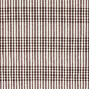 Bergen Plaid Brown 80801 by Schumacher Designer Fabric