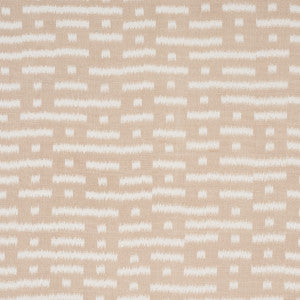Abstract Ikat Natural 80830 by Schumacher Designer Fabric