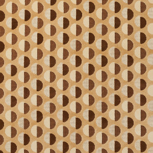 Half Moon Velvet Camel 80852 by Schumacher Designer Fabric