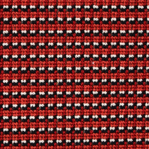 Grunda Epingle Cinnabar 81003 by Schumacher Designer Fabric