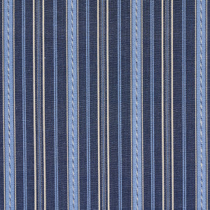 Lightfoot Stripe Delft 81440 by Schumacher Designer Fabric