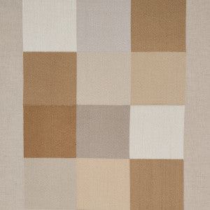 Embroidered Tile Light Neutral 81830 by Schumacher Designer Fabric