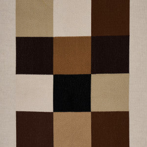 Embroidered Tile Strong Neutral 81833 by Schumacher Designer Fabric