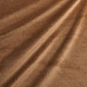 Sumptuous Silk Wool Velvet Camel 81891 by Schumacher Designer Fabric