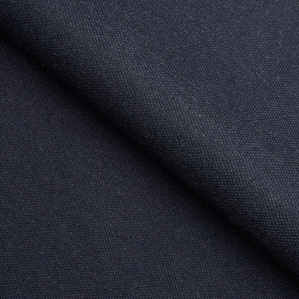 Atticus Wool Navy 81924 by Schumacher Fabric Schumacher Fabric Atticus Wool Navy 81924Fabric WOOL 100% ITALY </p><p>Repeat: H: 0, V: 0 55 1/2" (141CM) - Fabric Carolina -