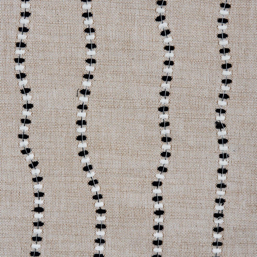 Elodie Embroidery Natural 82230 by Schumacher Designer Fabric