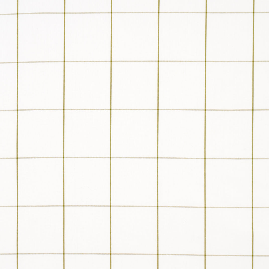 Woodman Check Olive 83033 by Schumacher Designer Fabric