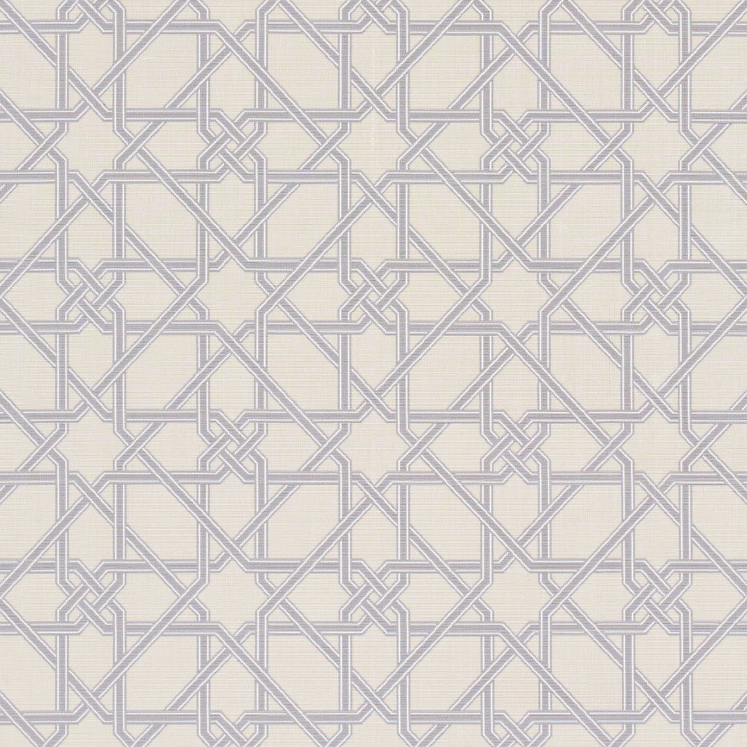 Le Maroc Épinglé Dove 83221 by Schumacher Designer Fabric